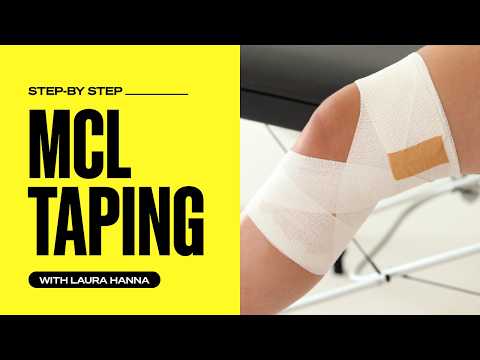 MCL Taping Tutorial | Step-by-Step Taping for Knee Support | SPORTTAPE X Physios in Sport