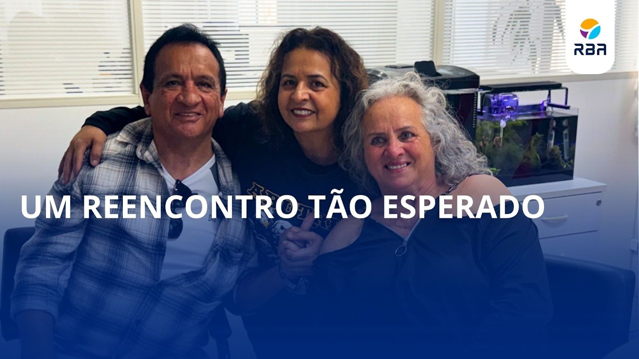 Homem reencontra irmãs após mais de 50 anos em Santa Catarina