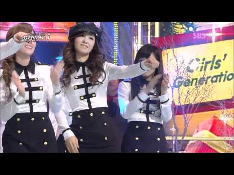 [111225] SBS Inkigayo: All I want for Christmas is you,Last Christmas - Opening