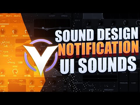 How To Sound Design Notification Sounds (using Vital)