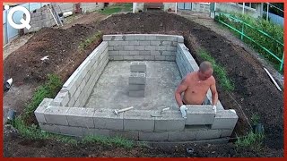 Building Amazing DIY Swimming Pool Step by Step | by @Weandnature
