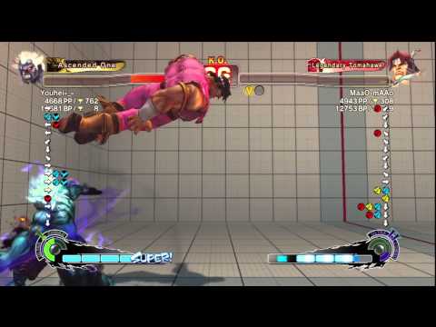 SSF4 AE Ver. 2012: Youhei-_- [Oni] vs. MaaO-mAAo [T. Hawk] - PSN Ranked Match