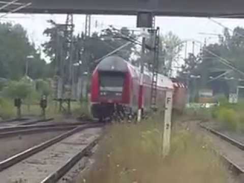 Abfahrt RB 51 nach Halle(Saale) Hbf in Lutherstadt Wittenberg