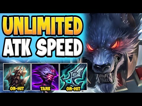 WARWICK BREAKS THE ATK SPEED CAP! LOOKS LIKE IM HACKING ITS SO FAST!