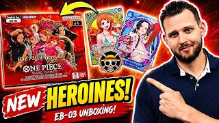 EB-03 Heroes Edition One Piece TCG Booster Box Opening