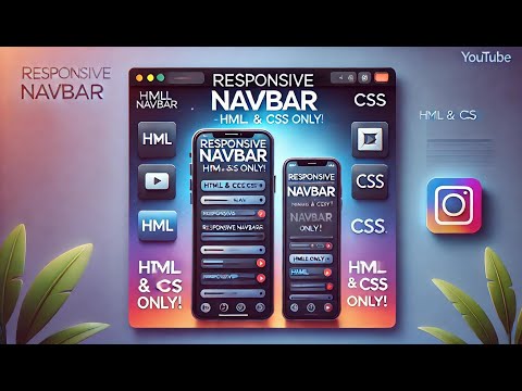 Responsive Navbar Using Only Html Css No Javascript Needed