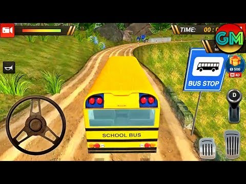 Offroad School Bus Driving Simulator 2019 (by Hyperfame Games Studio) Android Gameplay HD