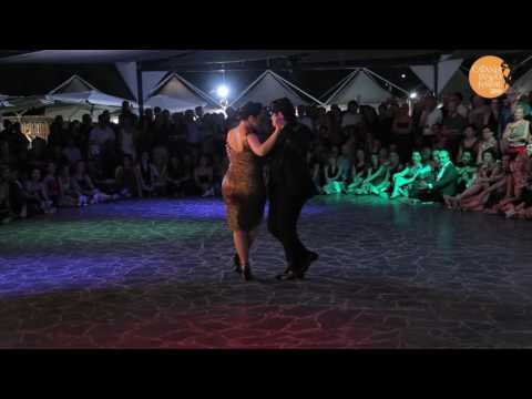  Fernando Sanchez  and  Ariadna Naveira  are  dancing  at  Catania Tango Festival  in  2016