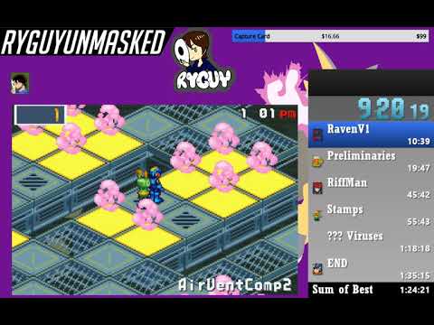 Mega Man Battle Network Chrono X - Any% (1:24:54) [Current World Record]