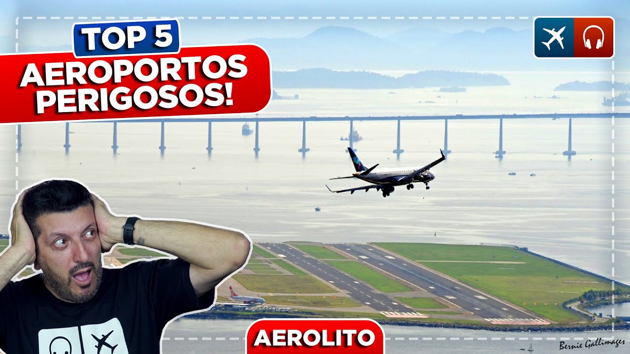 Top 5 Aeroportos Mais Perigosos EP. 591