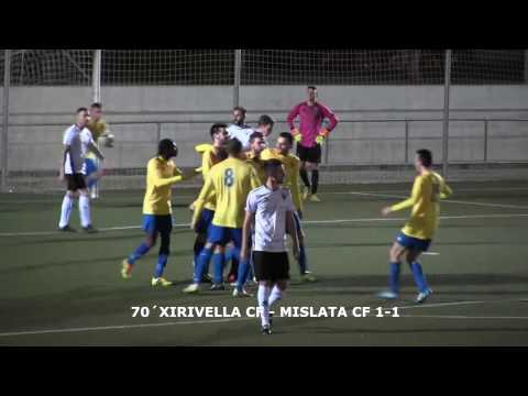 1ª REGIONAL XIRIVELLA CF- MISLATA CF 1-1; 25-3-2017.