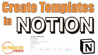 Create Custom Templates in Notion -  A Step-by-Step Guide