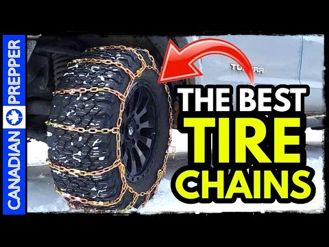 The Best Tire Chains for Your Winter Vehicle