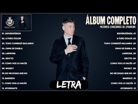 Emanero Mix Grandes Exitos  Emanero Mas Mejores Canciones Popular 2024 (LetraLyrics)