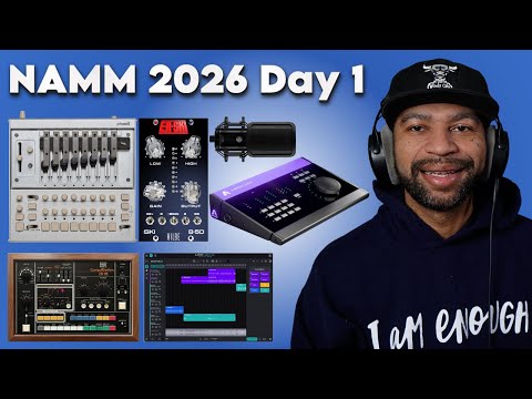 Namm Day 1, Apogee, Korg, Shure, Roland, Landr And Much More!!
