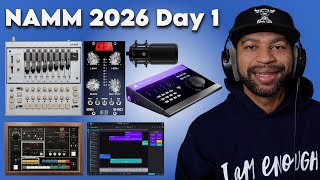 Namm Day 1, Apogee, Korg, Shure, Roland, Landr And Much More!!