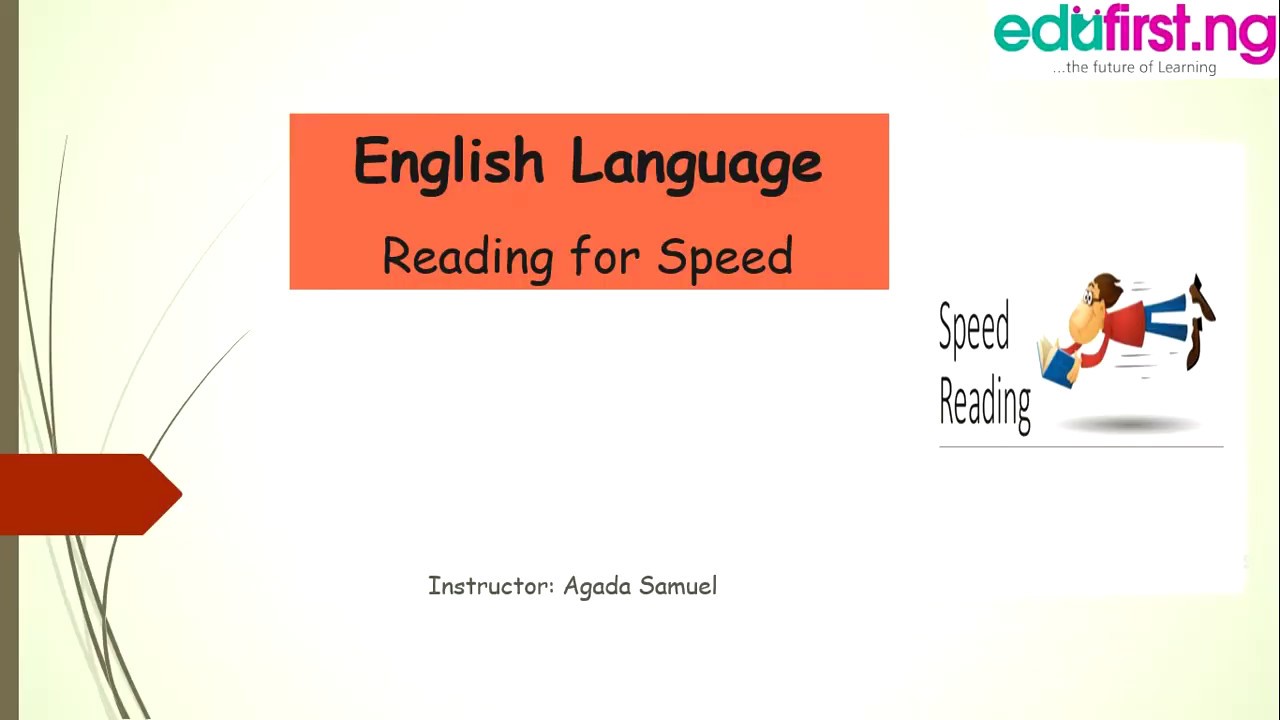 Critical Reading, Reading for Speed, Reading for Summary  | English | JSS2