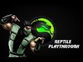 MKP 4 1 Season 2 MUGEN Reptile MKX Playthrough
