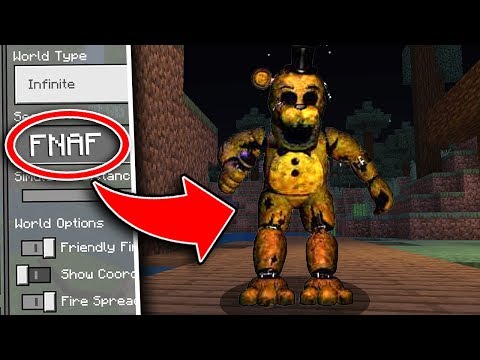 Do NOT Use The FNAF Seed in Minecraft Pocket Edition...