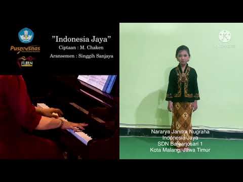 FLS2N MENYANYI TUNGGAL - NARARYA JANITRA NUGRAHA - INDONESIA JAYA