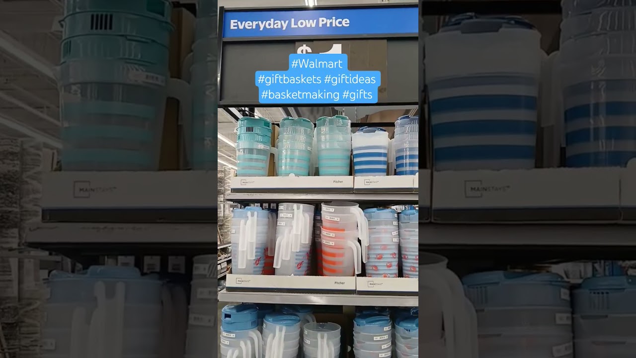 #Walmart #giftbaskets #giftideas #basketmaking #gifts