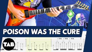 POISON WAS THE CURE Megadeth Guitar TAB | Lesson | Tutorial | Cover