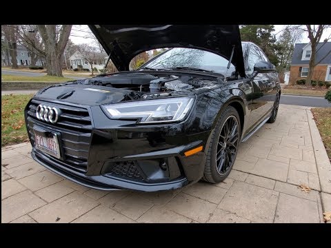 2019 Audi A4 2.0T S-Line Quattro Overview & Test drive