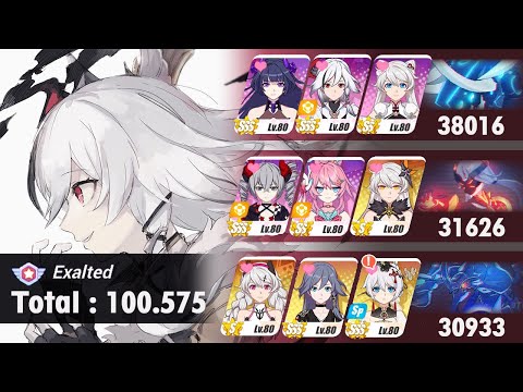 Honkai Impact - Memorial Arena (Exal) W26 - Parvati [38016]* SK [31626]* Tonatiuh [30933]