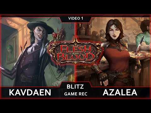 Handyman! Kavdaen (Merchant) vs Azalea (Ranger). Blitz. Flesh and Blood TCG.