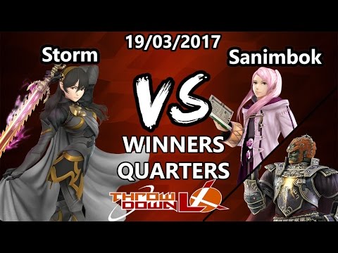 Throwdown #19 - Storm (Corrin) vs Sanimbok (Robin, Ganon) - SSB4 Winners Quarters