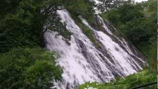 preview picture of video 'オシンコシンの滝(世界自然遺産=知床八景)The OSHINKOSHIN Falls'
