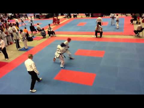 ITF World Cup 2012 Alex Plamadeala (IRL)v Liam Bain (SCO) -63kg