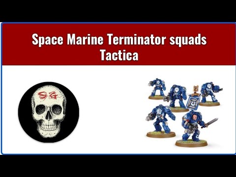 Codex Space Marines Terminator Tactica - unit analysis, review and tactics