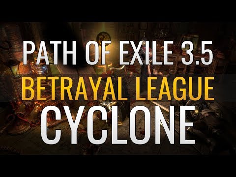 Path of Exile 3.6: Synthesis. Pure Physical Cyclone. Starforge / Kondo's Pride. League starter Build