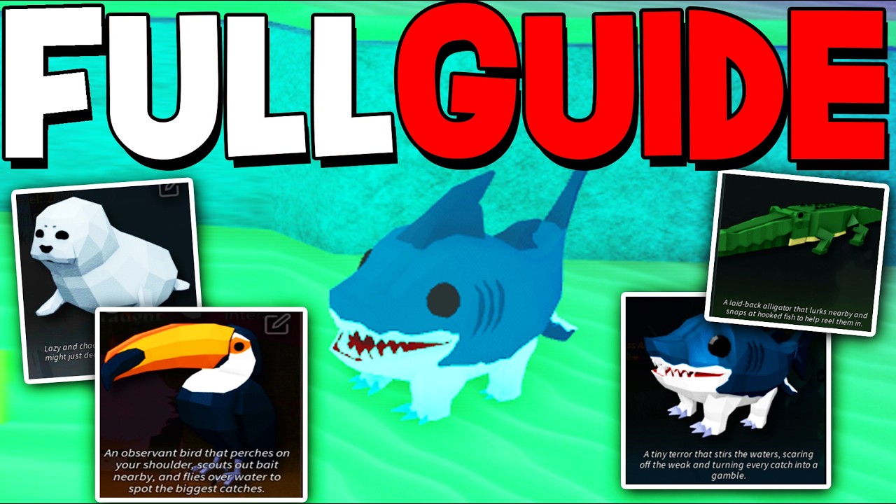 FULL GUIDE To COMPANIONS UPDATE in Fisch! Roblox