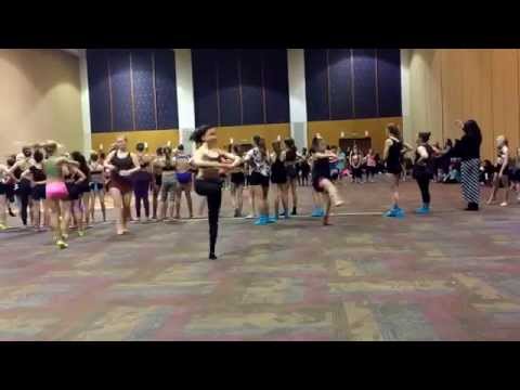 Taryn in Stacey Tookey's contemporary class