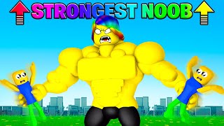 I became the STRONGEST NOOB *#1!* (Roblox)