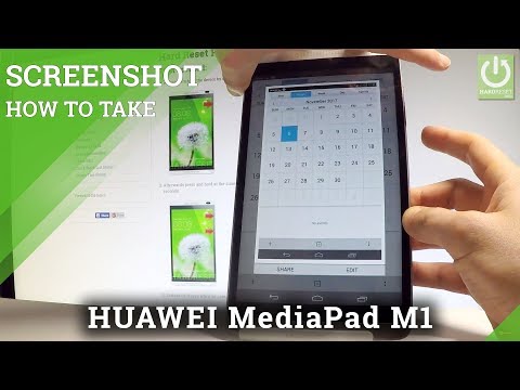 How to Take Screenshot on HUAWEI MediaPad M1 - All Screenshot Methods |HardReset.Info
