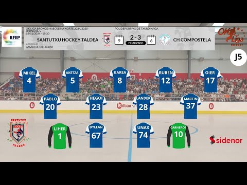 Santutxu HT vs CH Compostela