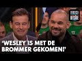 Wilfred grapt over jasje Wesley: 'Hij is met de brommer gekomen!' | VERONICA OFFSIDE