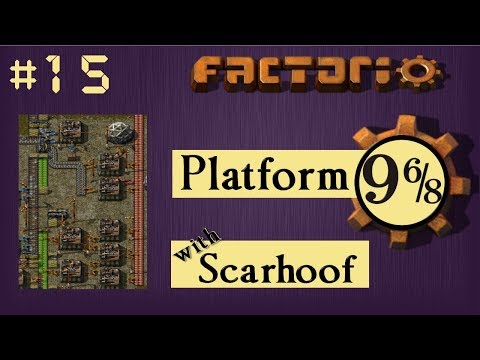Factorio Multiplayer: Platform 9 6/8 EP 15 - Power Platform| Train & Belt World, Gameplay, Lets Play