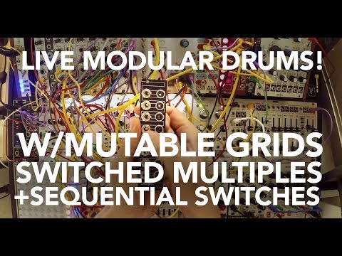 Immagine Blue Lantern Mutable Instruments Grids Mk2 Eurorack Sequencer Module 10hp - 2
