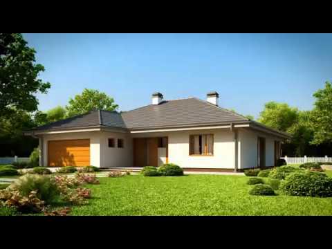 Z209 Практичний одноповерховий будинок з гаражем для двох автомобілів і господарським приміщенням