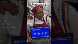 Download lagu Chef Maliha Islam breaks the world Record of cooking 150 hours non-stop #shorts mp3