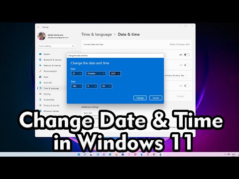 How to Change Date and Time in Windows 11 Manually or Automatically