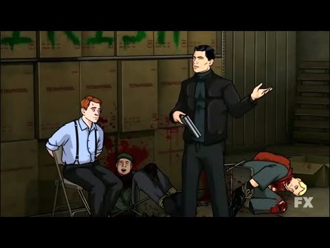 Archer Goes On A Rampage Against The Irish Mafia - Family Feud