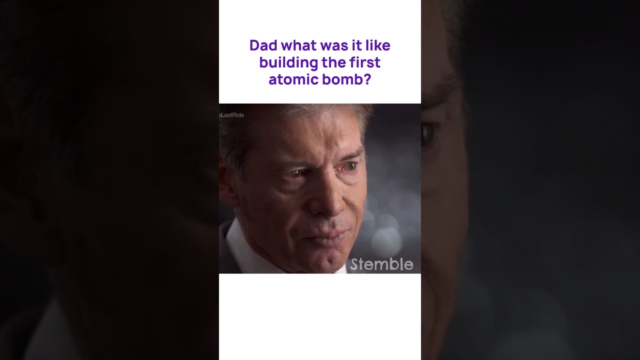 When Oppenheimer's Your Dad #shorts #stem #memes #humor