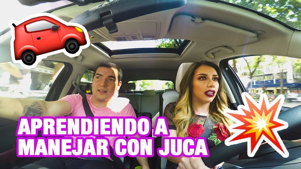 Aprendiendo a manejar con Juca