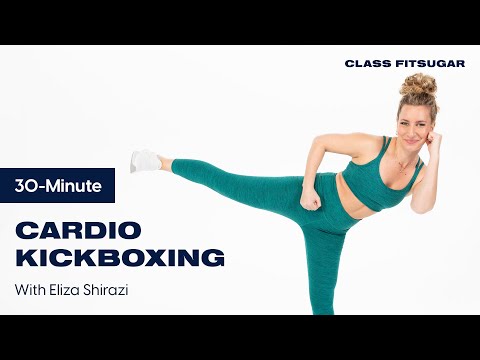 30-Minute Cardio Kickboxing With Kick It By Eliza | POPSUGAR Fitness