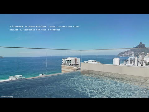 New Launching in Ipanema: ALMA, with rooftop and pool sea view - ref: ALMA